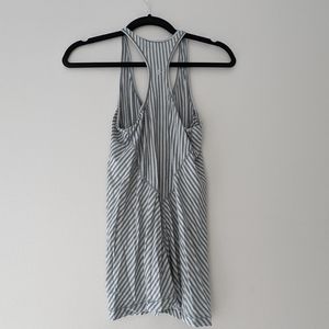 Lulemon Striped Racerback Tank size Small